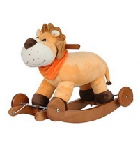 Качалка-игрушка Lider Kids Львенок JR2610, бежевый     