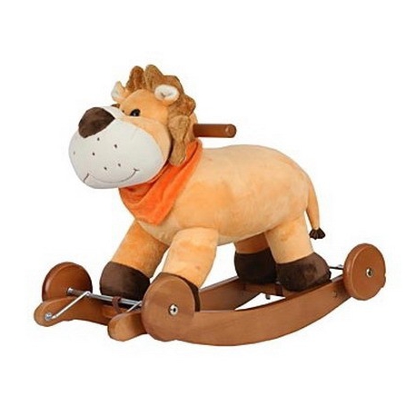 Качалка-игрушка Lider Kids Львенок JR2610, бежевый     