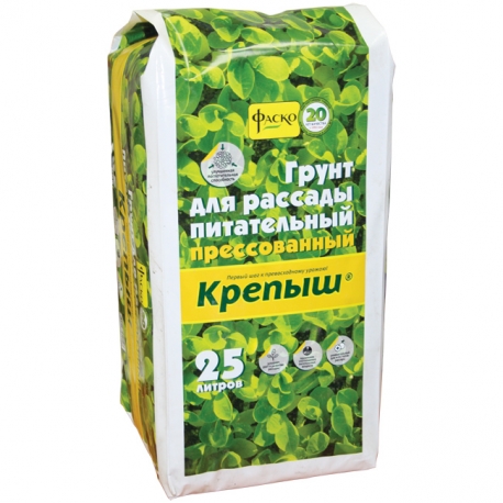 Грунт для рассады прессованный "Крепыш" 25л. арт. Of000026006