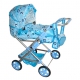Коляска для кукол Wakart Майя гол.+мал.круги