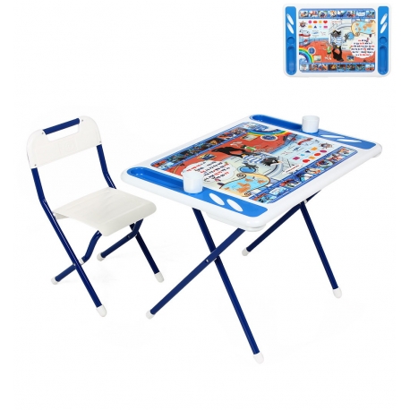 белый/синий