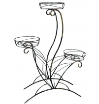 Подставка для цветов напольная Лотос 3 арт. ПДЦ 144