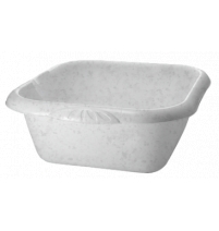 Таз пластиковый квадратный Тюльпан 18л арт.ПЦ2952