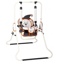 Качели с поручнем HBU Tako Bariera (Мишка) бежевый       