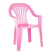 Детский стульчик Бытпласт розовый
