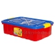 Ящик для игрушек Малыш (низкий) красный