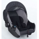 Автокресло-переноска Lider Kids (0 - 13кг) Эгида-люкс комби (черный+серый)               