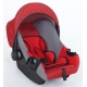 Автокресло-переноска Lider Kids (0 - 13кг) Эгида-люкс красный+серый              